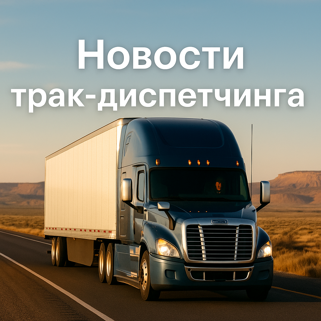 Новости в трак-диспетчинге август 2025