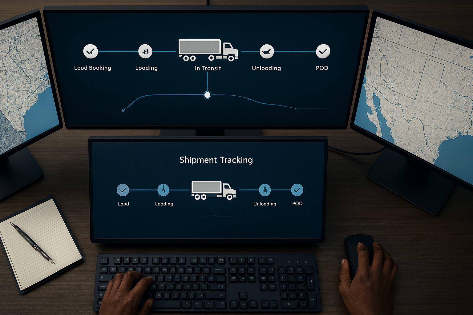 Диспетчер: рейс по этапам