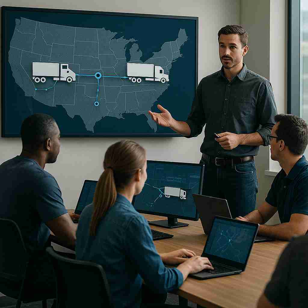 Tech in Truck Dispatching