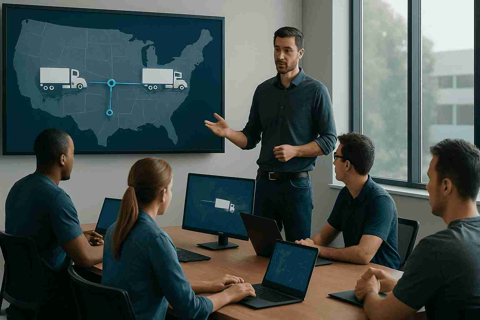 Tech in Truck Dispatching