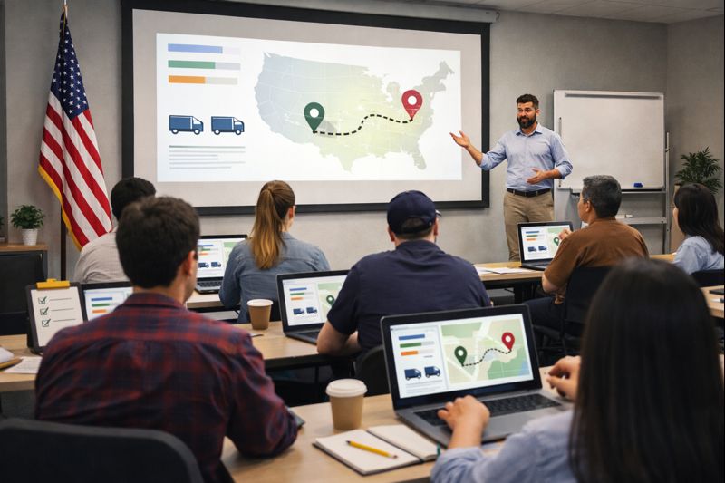 Dispatcher Practice in USA Online