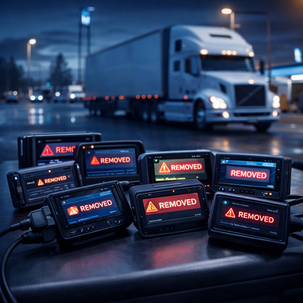 FMCSA Removed 9 ELDs